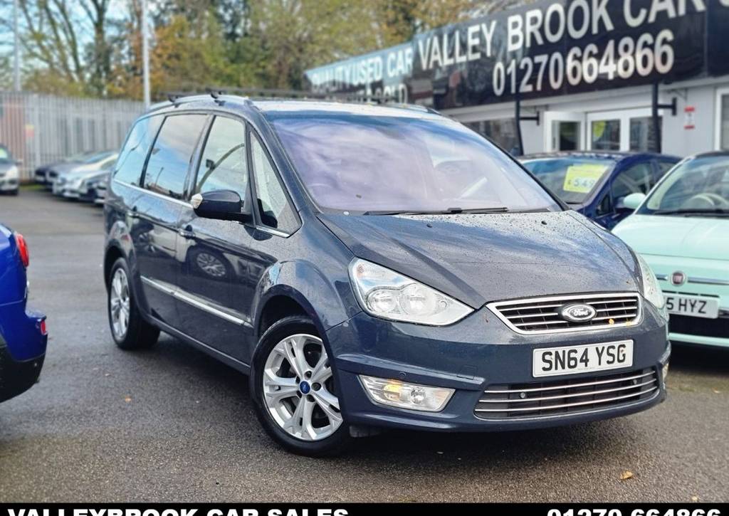 Used 2014 64 FORD GALAXY 2.0 TDCi Titanium MPV 5dr Diesel Manual Euro 5 (140 ps) in Grey (79000 mileage) for sale in Crewe