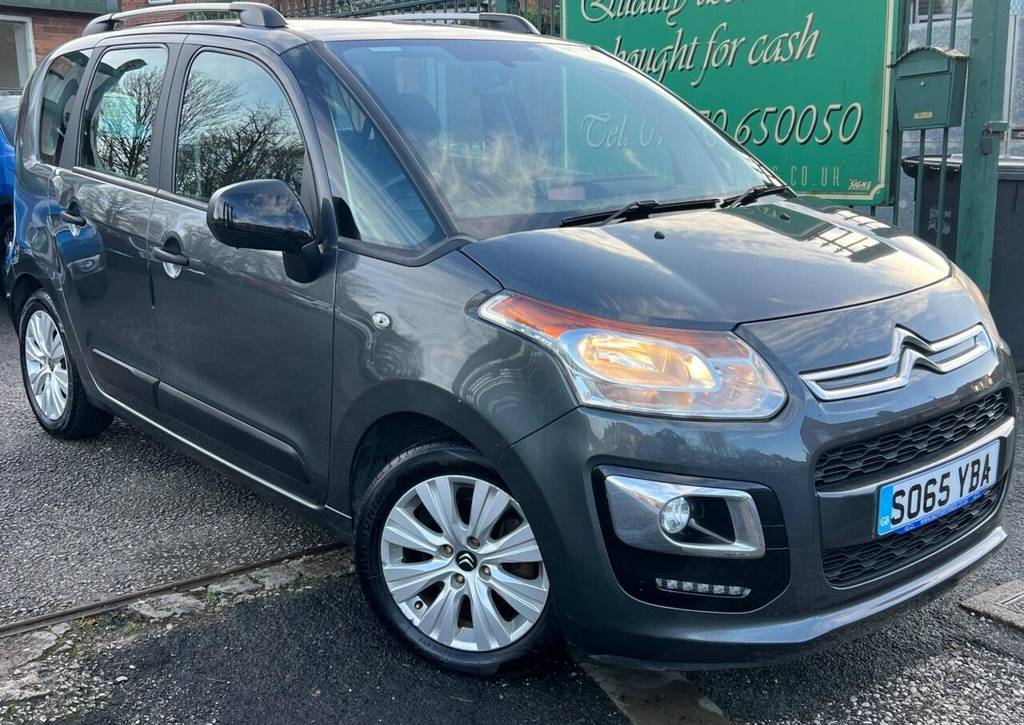 Used 2016 65 CITROEN C3 PICASSO 1.2 PureTech Edition Euro 6 5dr in Grey (76000 mileage) for sale in Crewe
