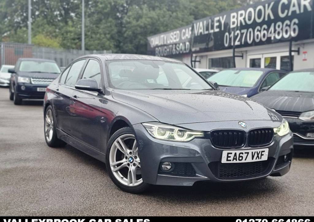 Used 2017 67 BMW 3 SERIES 2.0 320d M Sport Saloon 4dr Diesel Manual Euro 6 (s/s) (190 ps) in Grey (109000 mileage) for sale in Crewe