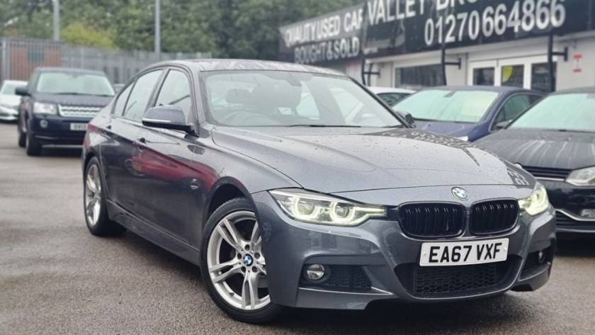 Used 2017 67 BMW 3 SERIES 2.0 320d M Sport Saloon 4dr Diesel Manual Euro 6 (s/s) (190 ps) in Grey (109000 mileage) for sale in Crewe