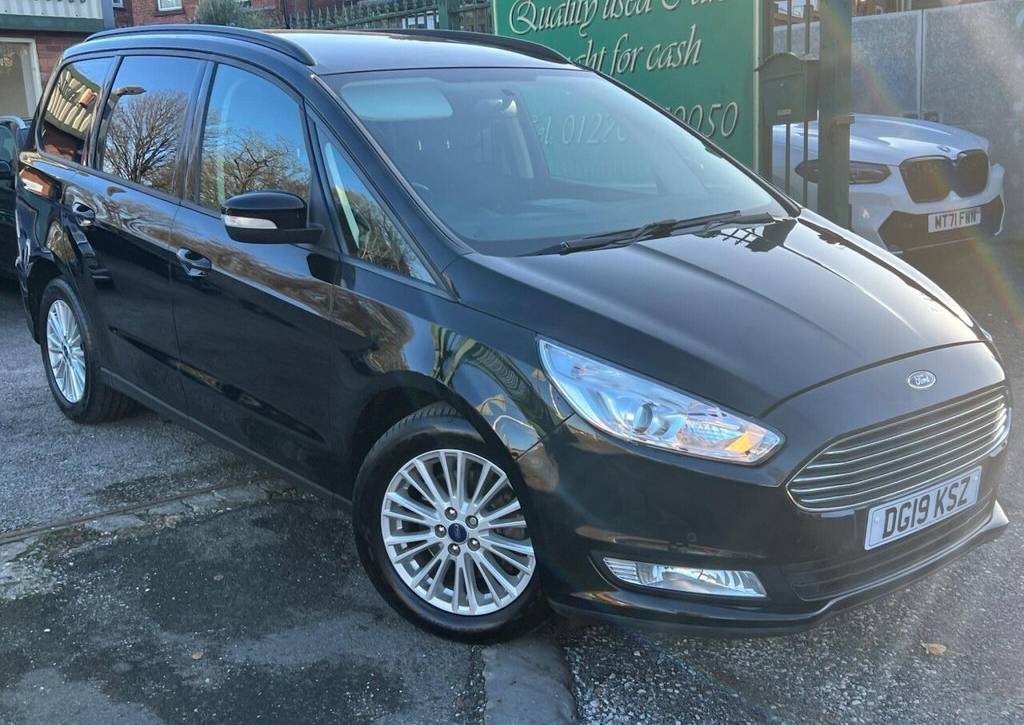 Used 2019 19 FORD GALAXY 2.0 EcoBlue Zetec Auto Euro 6 (s/s) 5dr in Black (72000 mileage) for sale in Crewe