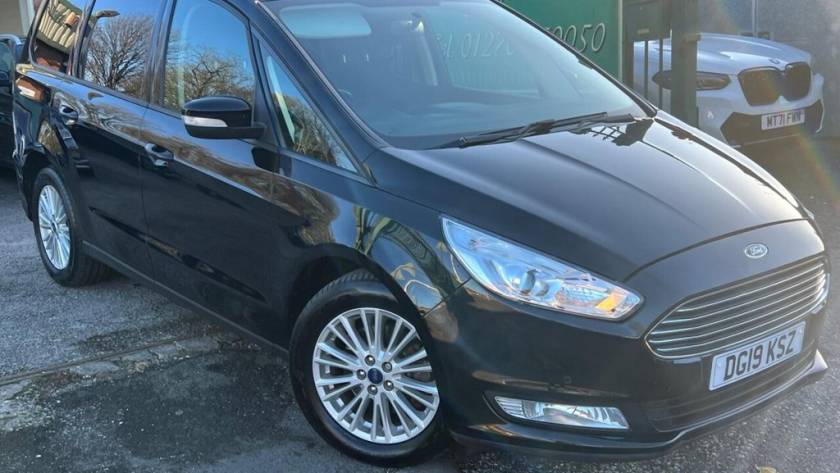 Used 2019 19 FORD GALAXY 2.0 EcoBlue Zetec Auto Euro 6 (s/s) 5dr in Black (72000 mileage) for sale in Crewe