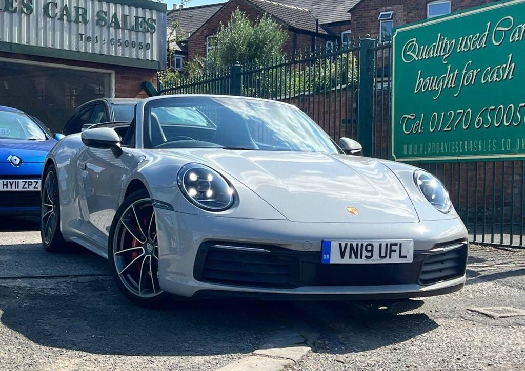 Used 2019 19 PORSCHE 911 3.0T 992 Carrera S PDK Euro 6 (s/s) 2dr in Grey (46000 mileage) for sale in Crewe